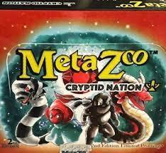 metazoo tcg: crypid nation booster box 2nd edition